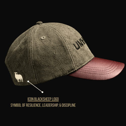 Premium Suede Hat — Crimson Ash - UNHERD