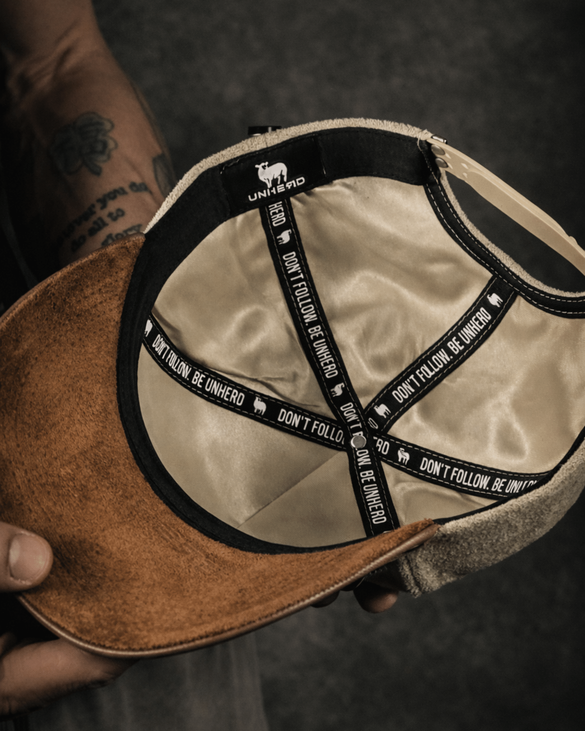 Premium Suede Hat — Desert Nomad