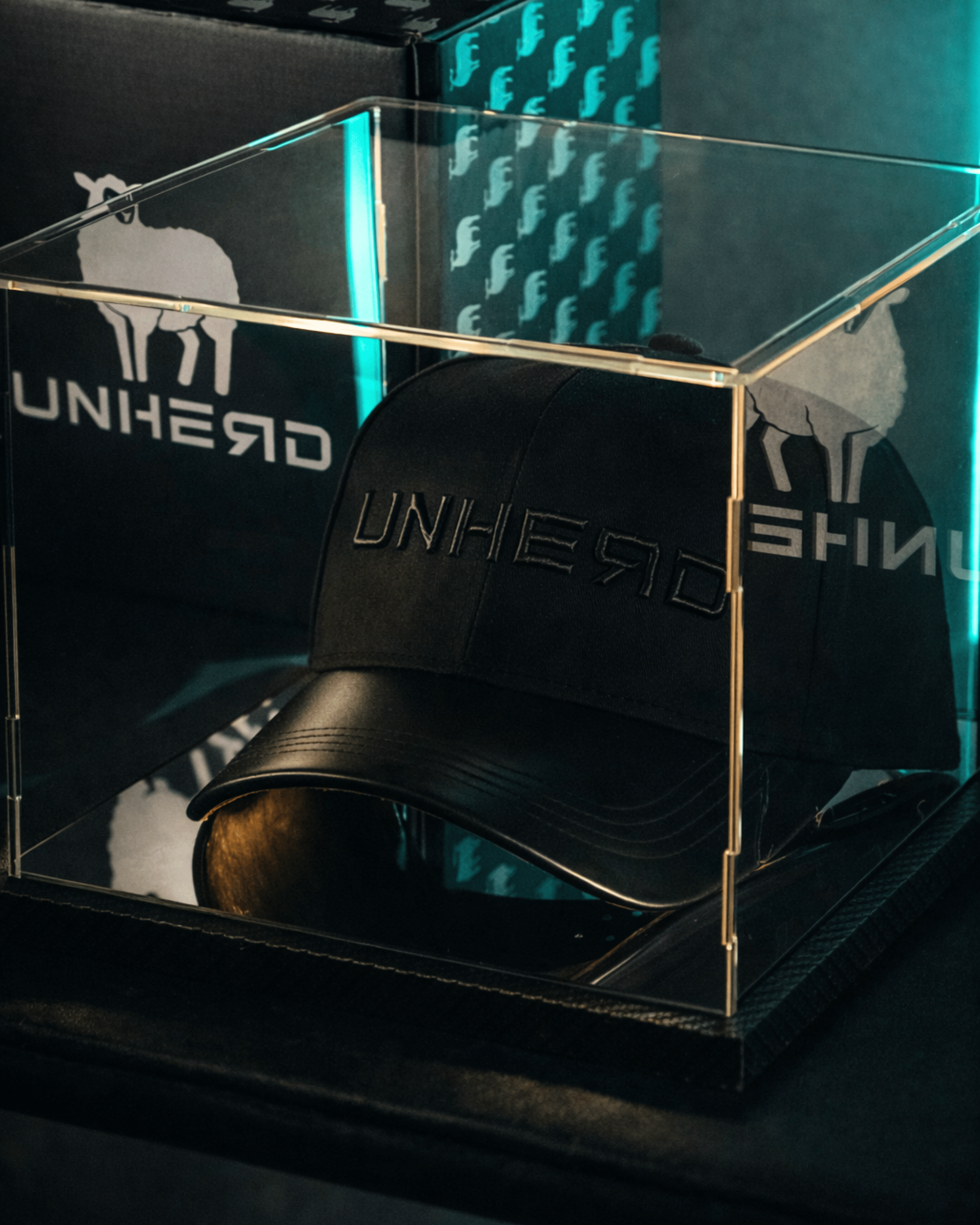 Premium Suede Hat — Midnight Reign