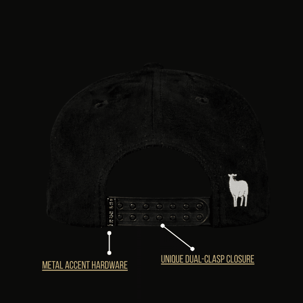 Premium Suede Hat — Midnight Reign - UNHERD