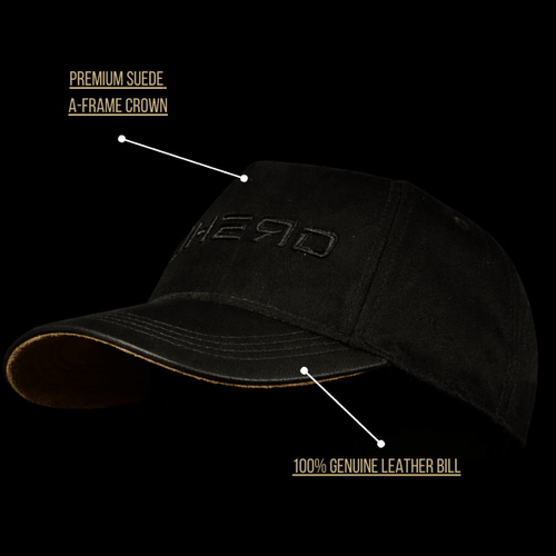 Premium Suede Hat — Midnight Reign - UNHERD