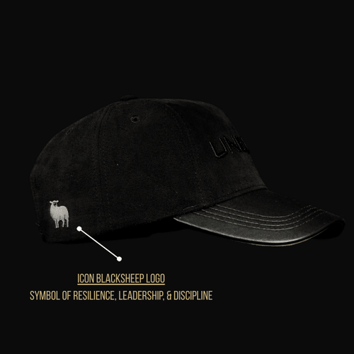 Premium Suede Hat — Midnight Reign - UNHERD