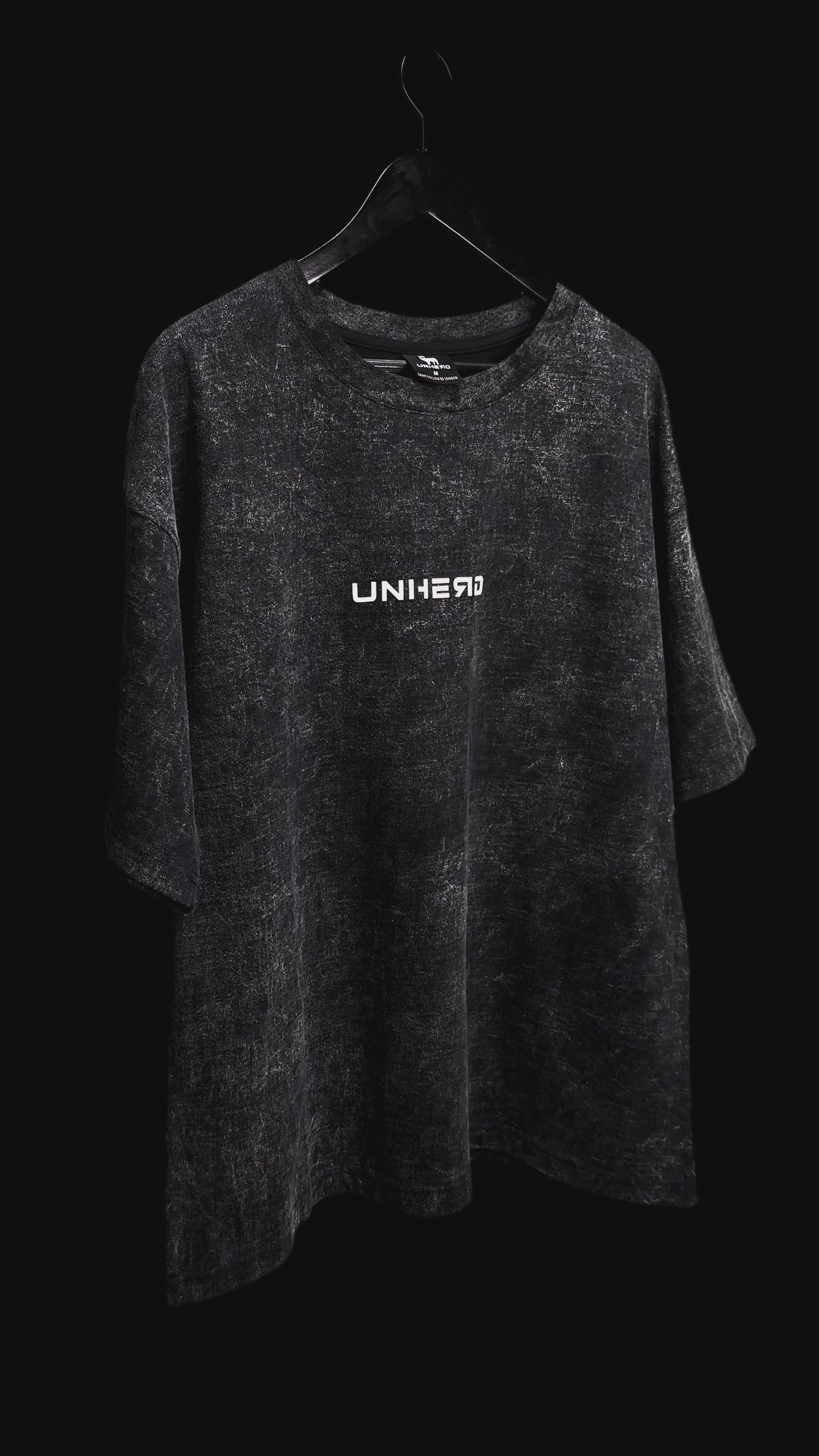 Acid Wash Oversized Tee- Trust Your Path