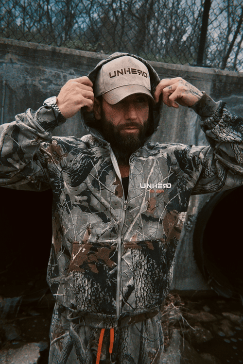 Signature Zip Hoodie – Camo Edition - UNHERD