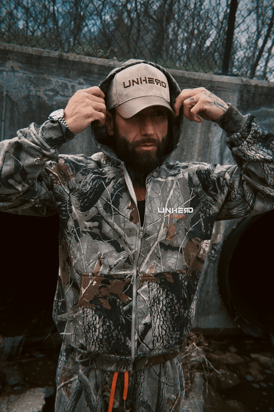 Signature Zip Hoodie – Camo Edition - UNHERD