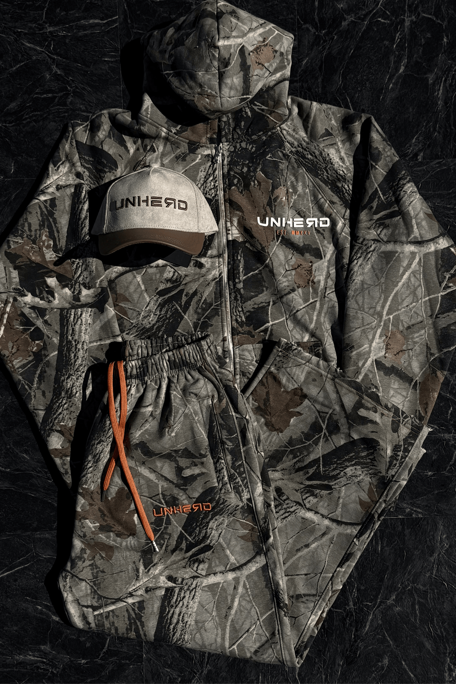 Signature Zip Hoodie – Camo Edition - UNHERD