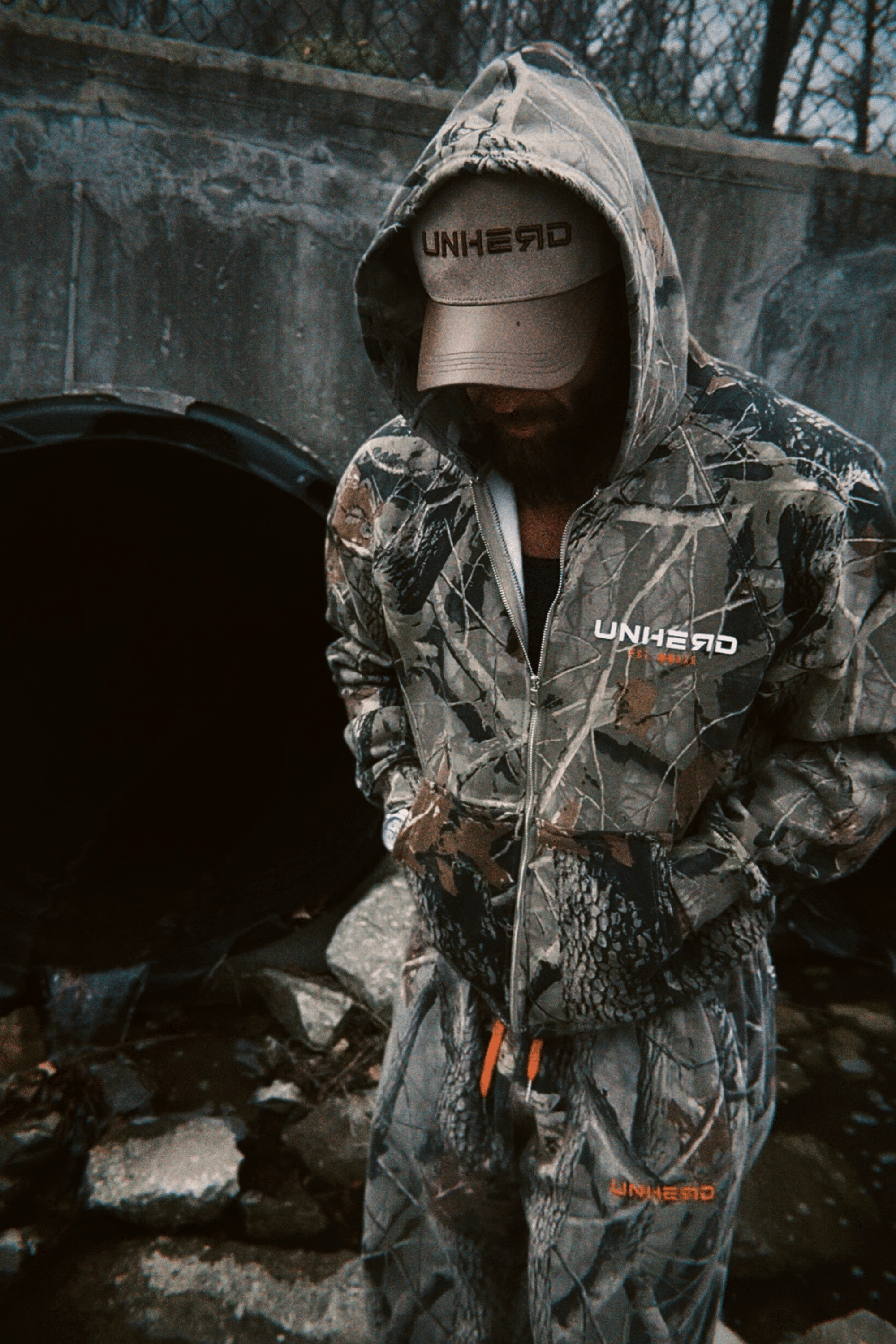 Signature Zip Hoodie – Camo Edition - UNHERD