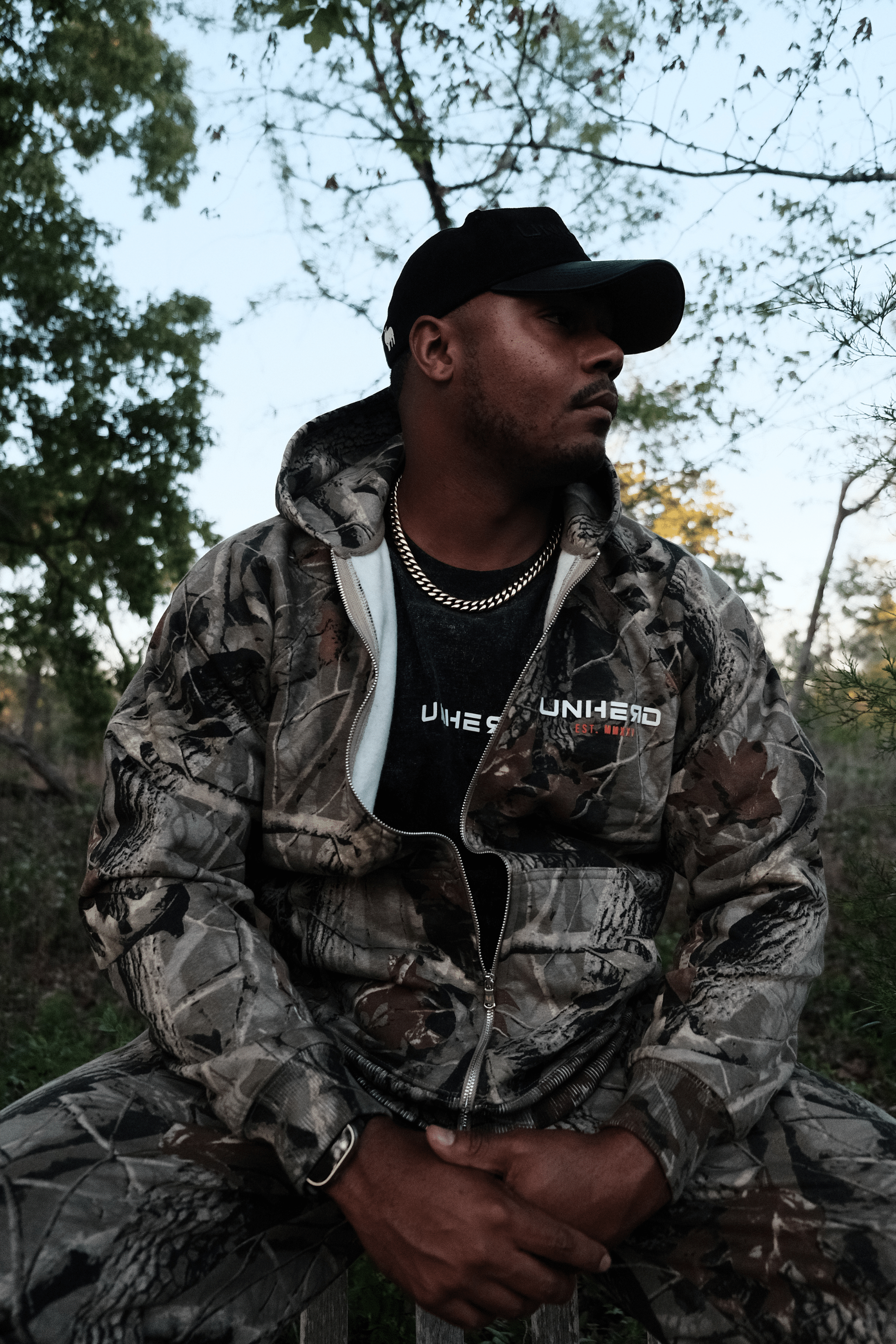 Signature Zip Hoodie – Camo Edition - UNHERD