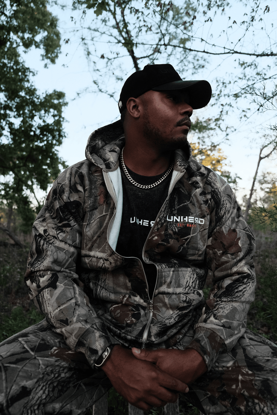 Signature Zip Hoodie – Camo Edition - UNHERD