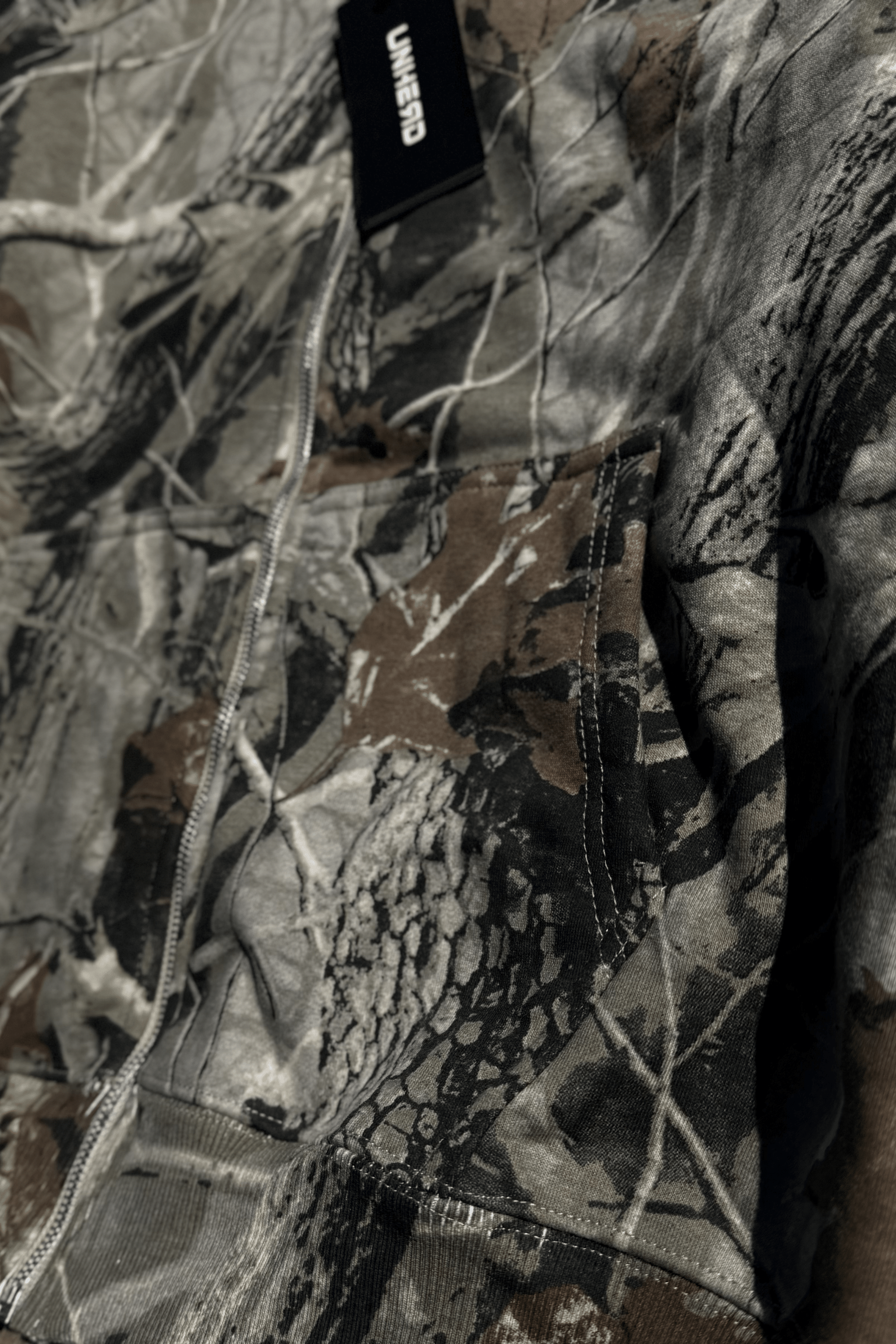 Signature Zip Hoodie – Camo Edition - UNHERD