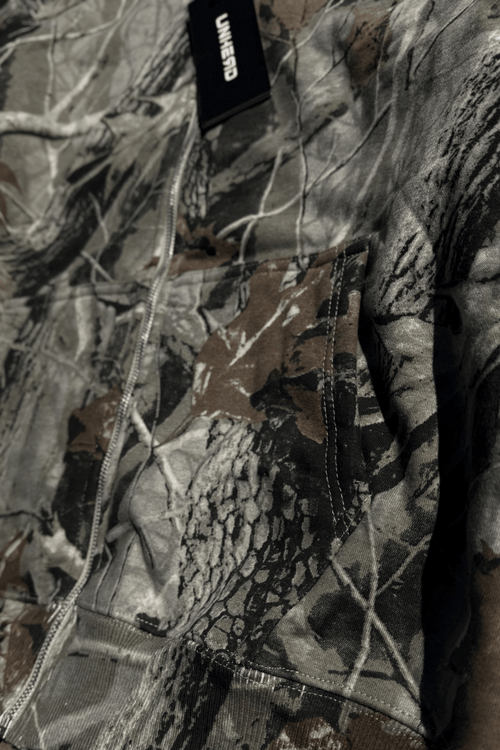 Signature Zip Hoodie – Camo Edition - UNHERD