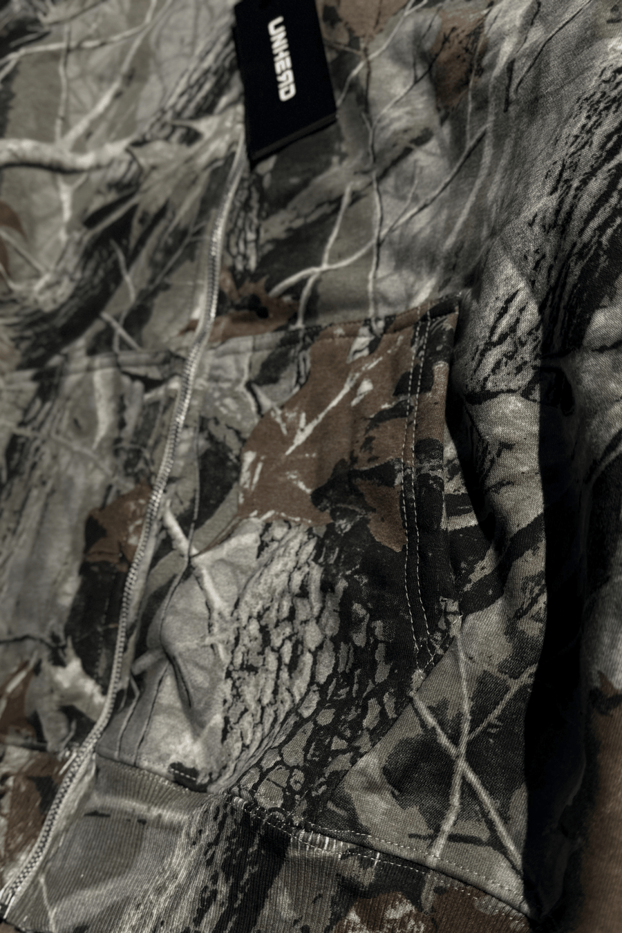 Signature Zip Hoodie – Camo Edition - UNHERD