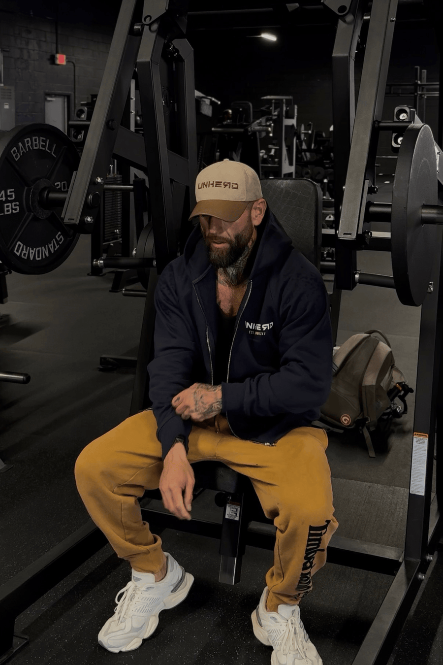 Signature Zip Hoodie – Navy - UNHERD