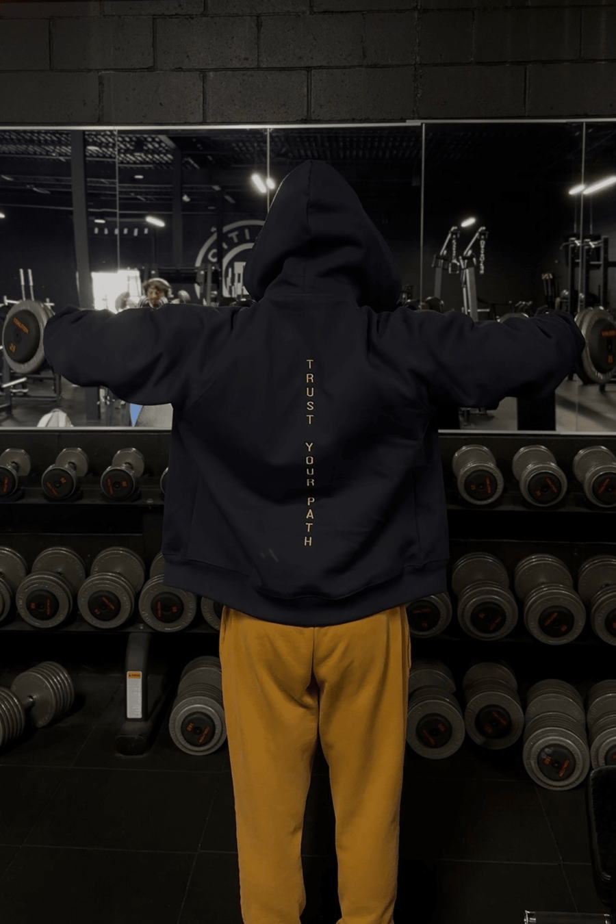 Signature Zip Hoodie – Navy - UNHERD