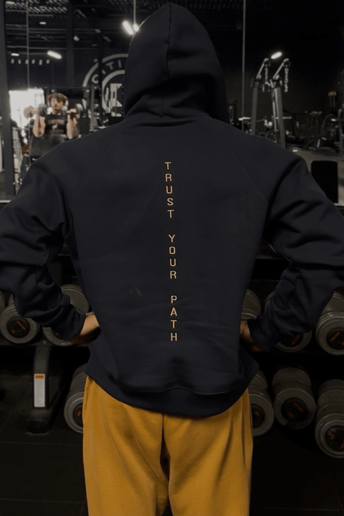 Signature Zip Hoodie – Navy - UNHERD