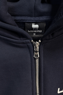 Signature Zip Hoodie – Navy - UNHERD