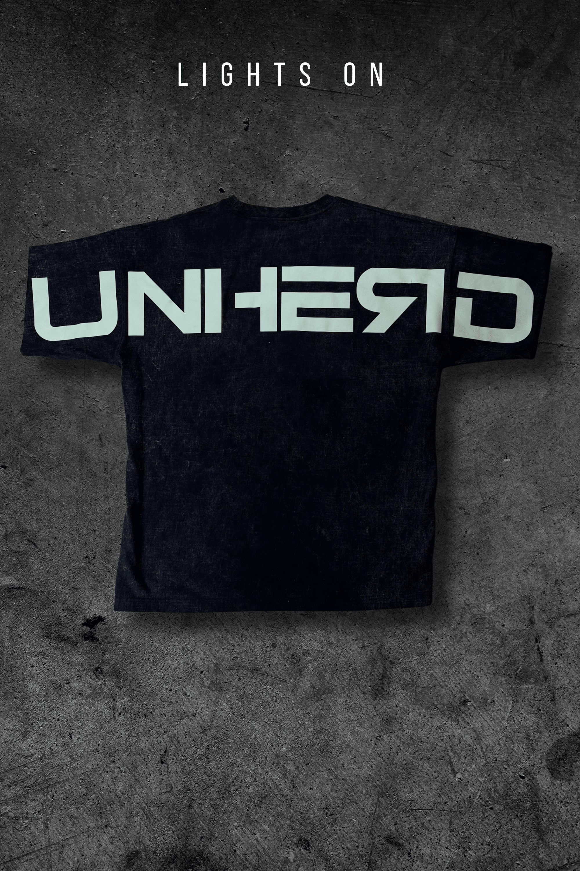 UNHERD Acid Wash Oversize Glow Tee (Pre - Order) - UNHERD