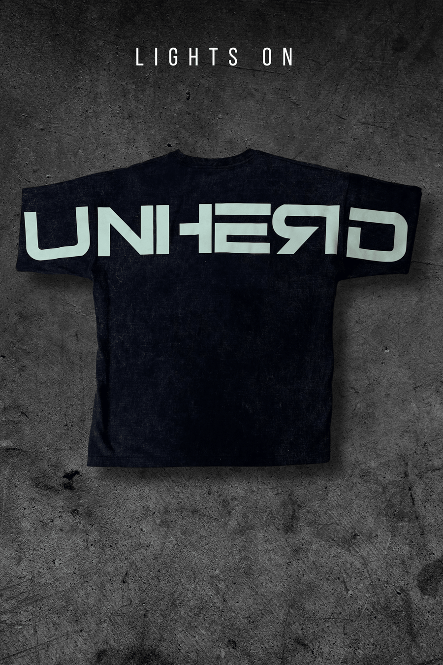 UNHERD Acid Wash Oversize Glow Tee (Pre - Order) - UNHERD