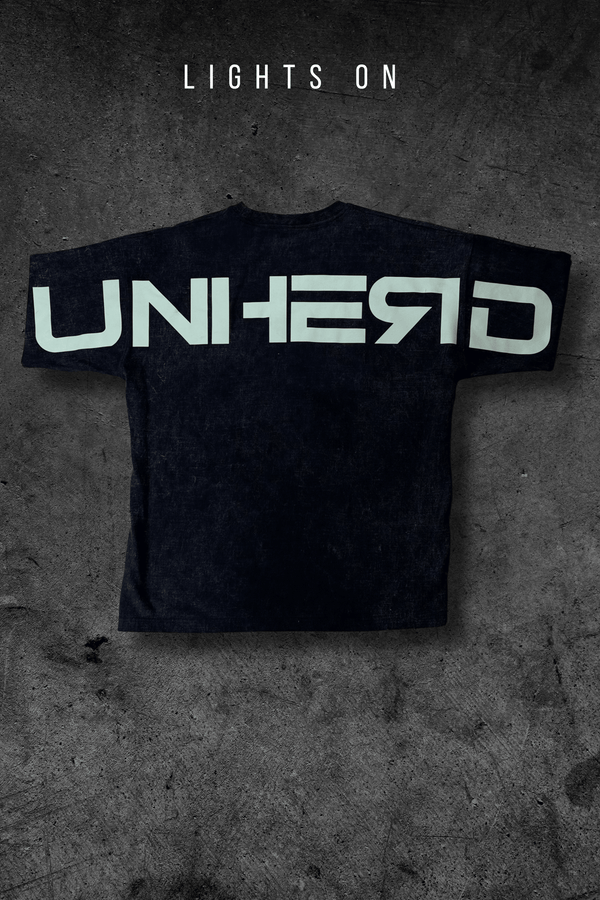 UNHERD Acid Wash Oversize Glow Tee (Pre-Order)