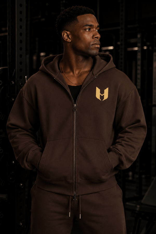 UNHERD Elevated Pump Cover Hoodie — Full Zip