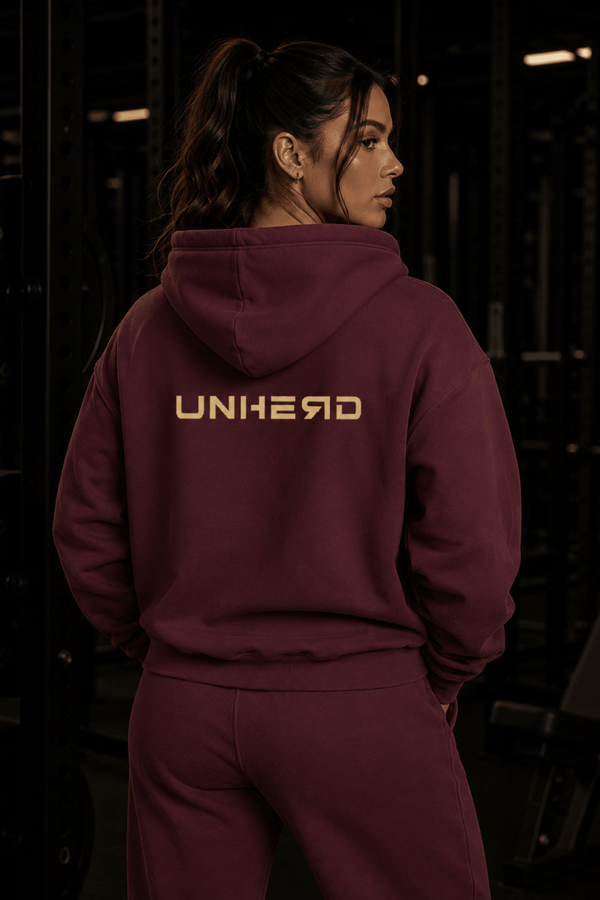 UNHERD Elevated Pump Cover Hoodie — Full Zip