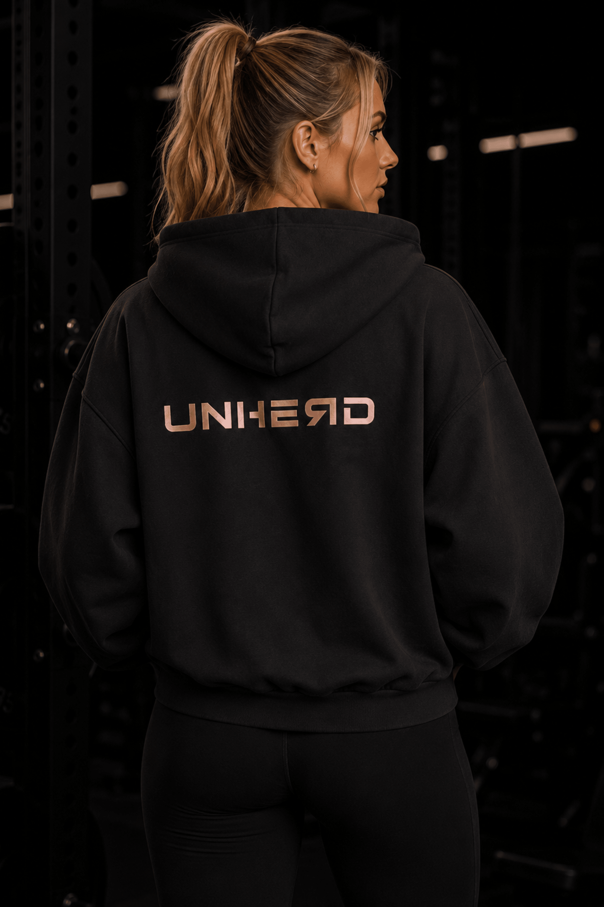 UNHERD Elevated Pump Cover Hoodie — Rose Gold - UNHERD