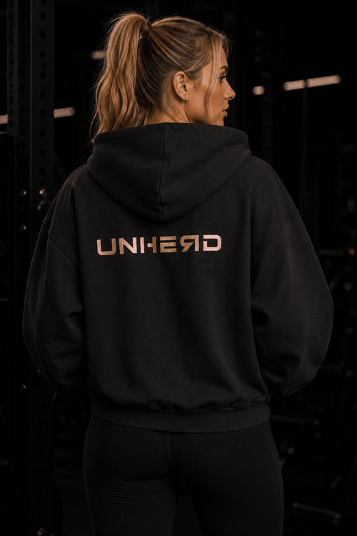 UNHERD Elevated Pump Cover Hoodie — Rose Gold - UNHERD