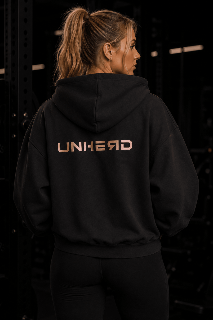 UNHERD Elevated Pump Cover Hoodie — Rose Gold - UNHERD