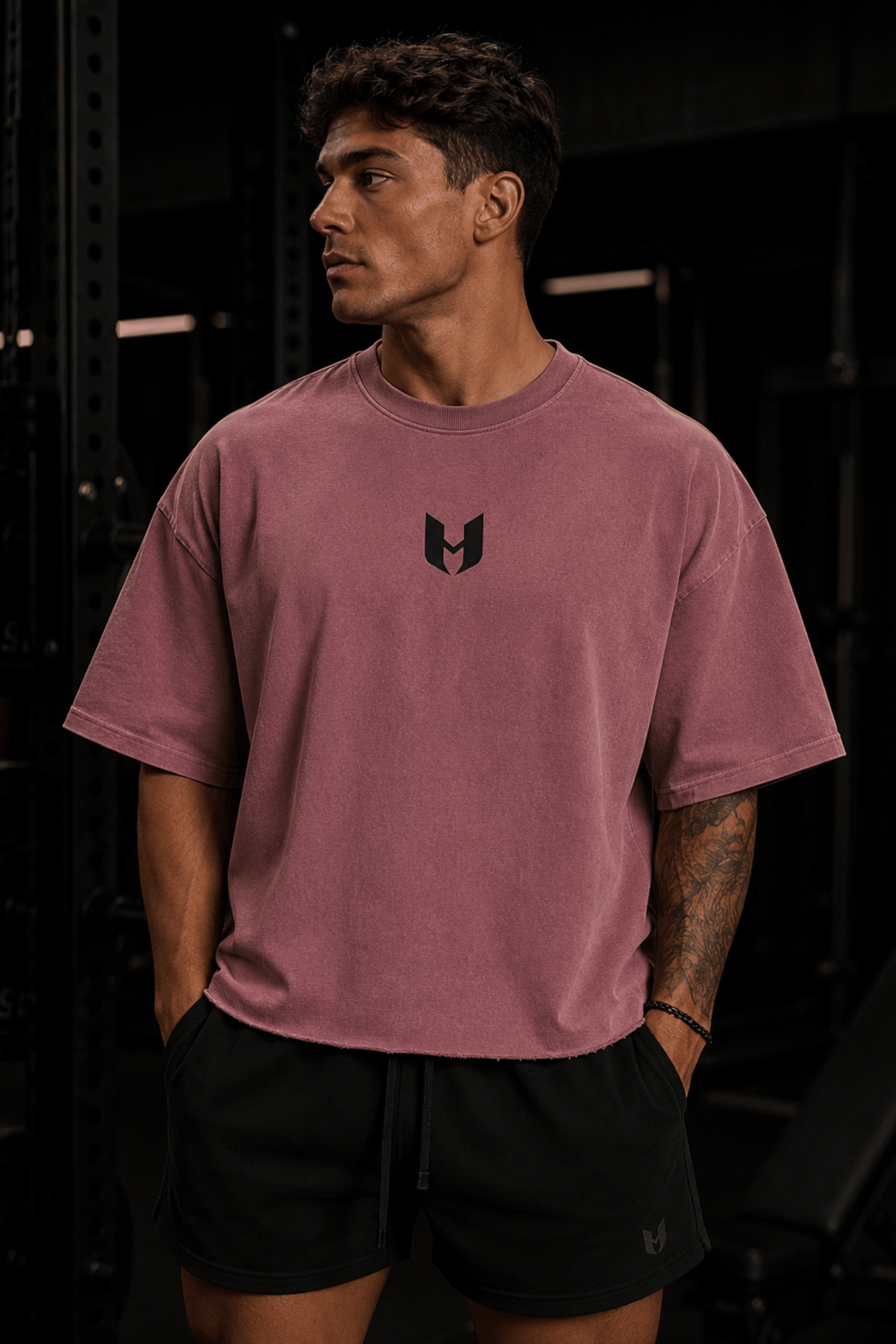 UNHERD Elevated Tonal Raw Hem Tee - UNHERD