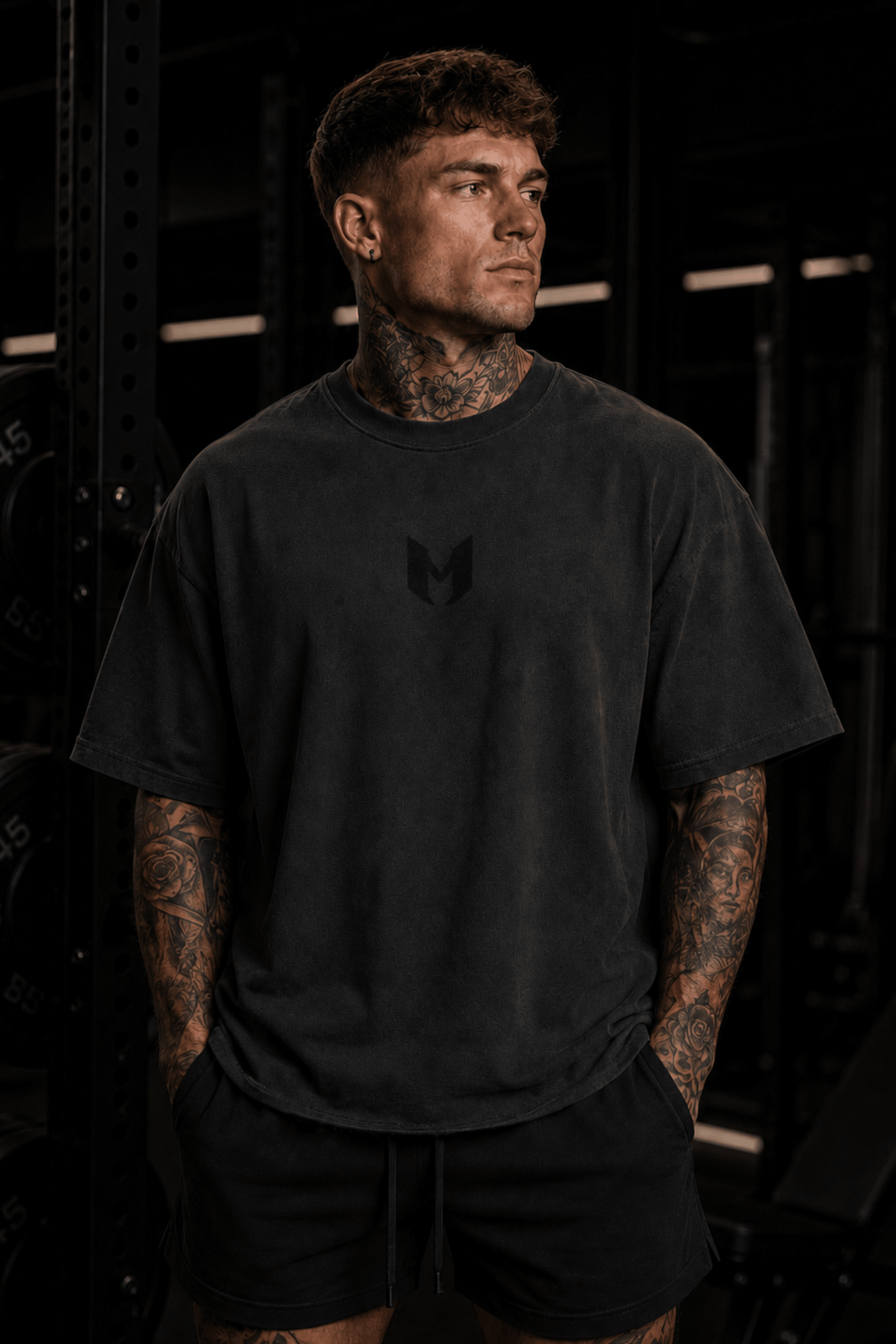 UNHERD Elevated Tonal Raw Hem Tee - UNHERD