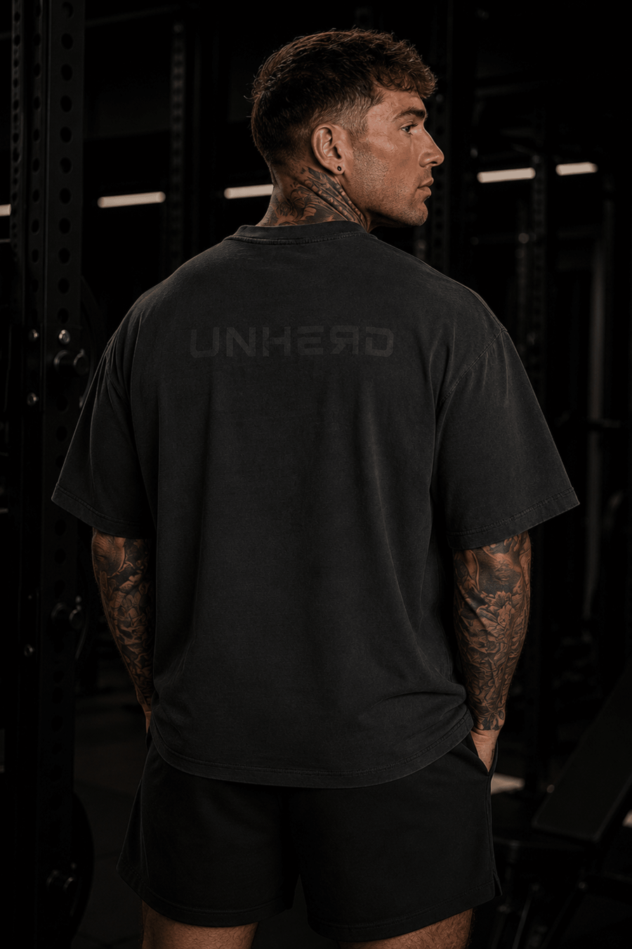UNHERD Elevated Tonal Raw Hem Tee - UNHERD