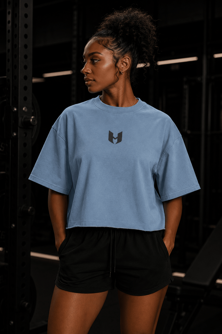 UNHERD Elevated Tonal Raw Hem Tee - UNHERD