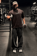UNHERD Legacy Oversized Tee — Crimson Ash - UNHERD