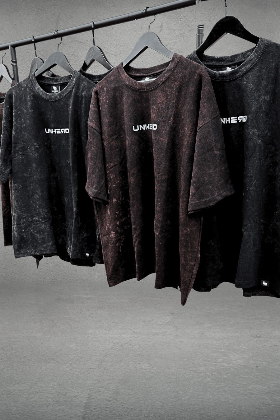 UNHERD Legacy Oversized Tee — Phantom Ash - UNHERD