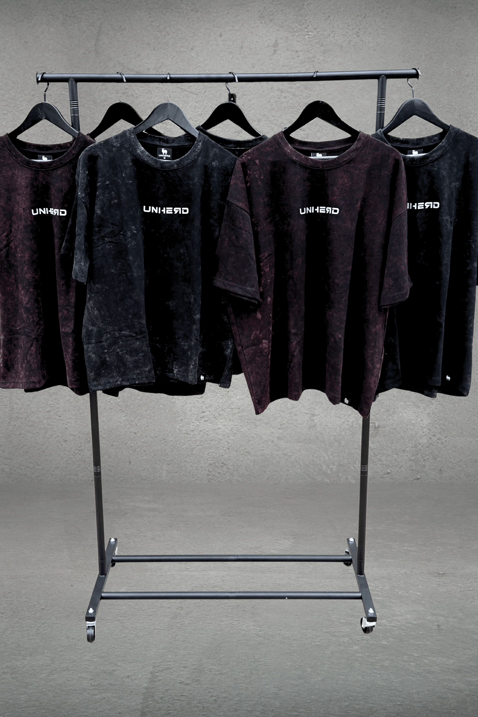 UNHERD Legacy Oversized Tee — Phantom Ash - UNHERD