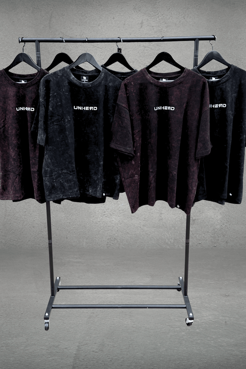 UNHERD Legacy Oversized Tee — Phantom Ash - UNHERD