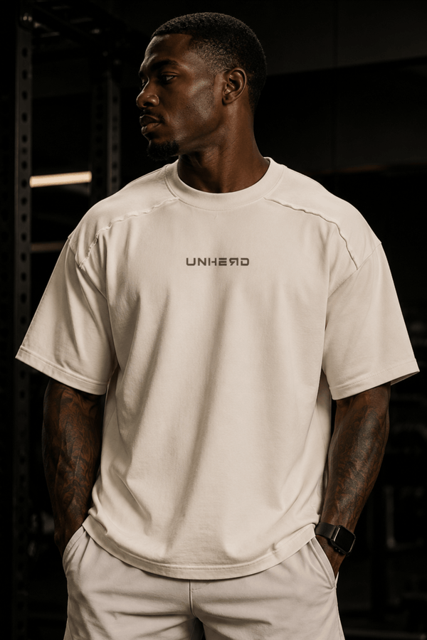 UNHERD Raw Seam Paneled Tee